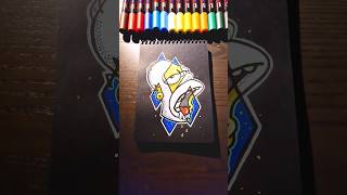 Trippy Homer Drawing! Satisfying #shorts Trippy Homer Drawing! Satisfying #shorts