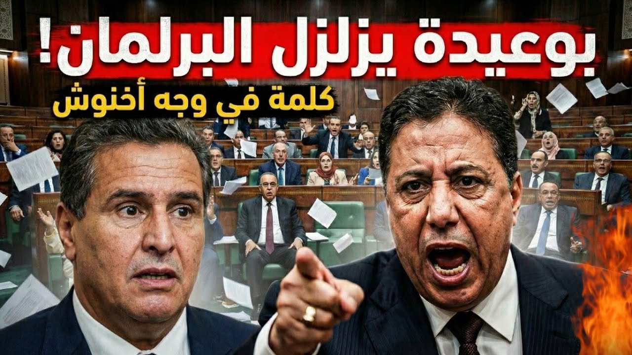 🔥بوعيدة يزلزل البرلمان بكلمة نارية في وجه أخنوش