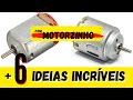 6 INVENÇÕES MALUCAS para fazer com MOTORZINHO (compilação) (invenções simples e legais 80)