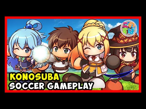 Jikkyou Powerful Soccer x Konosuba [実況パワフルサッカー x この素晴らしい世界に祝福を] (Mobile) Gameplay