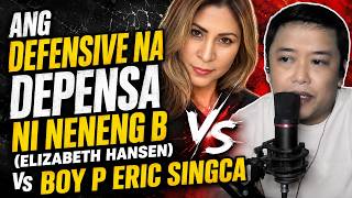 ANG DEFENSIVE NA DEPENSA NI NENENG B (ELIZABETH HANSEN) Vs BOY P ERIC SINGCA