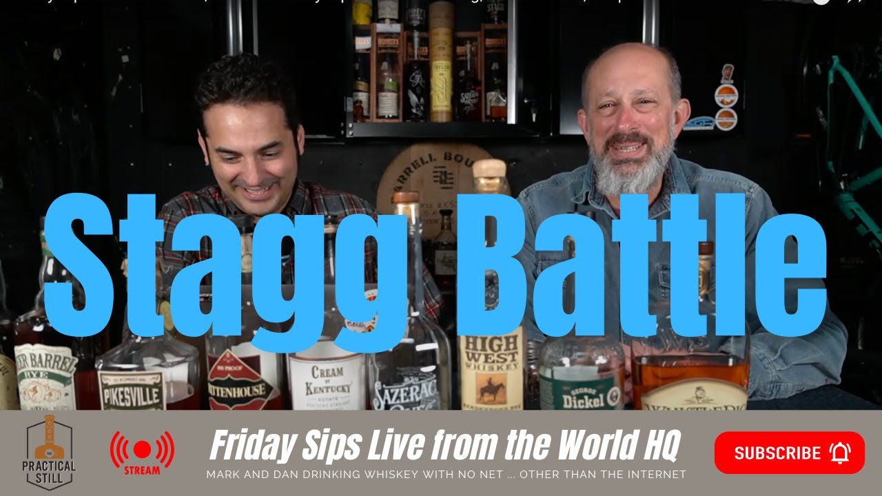 Friday Sips Live: Stagg battle - Stagg Store Pick vs Stagg Jr Batch 17! Who wins? Us, that's who.