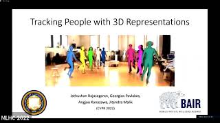 MLHC 2022 - Jitendra Malik: Observing People