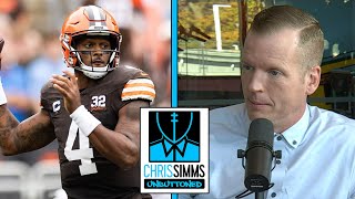 Deshaun Watson injury 'a huge, huge blow' to Cleveland Browns | Chris Simms Unbuttoned | NFL on NBC