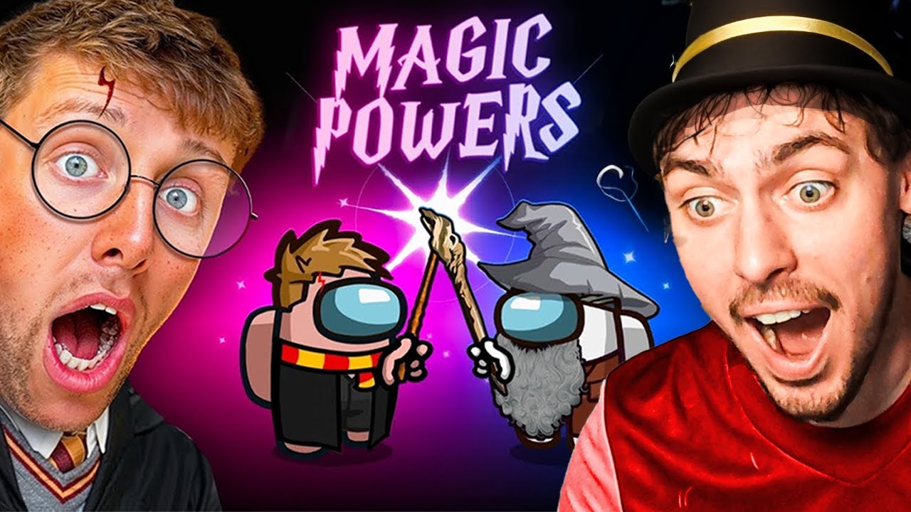 Reacting to SIDEMEN AMONG US BUT THE IMPOSTERS HAVE MAGIC POWERS