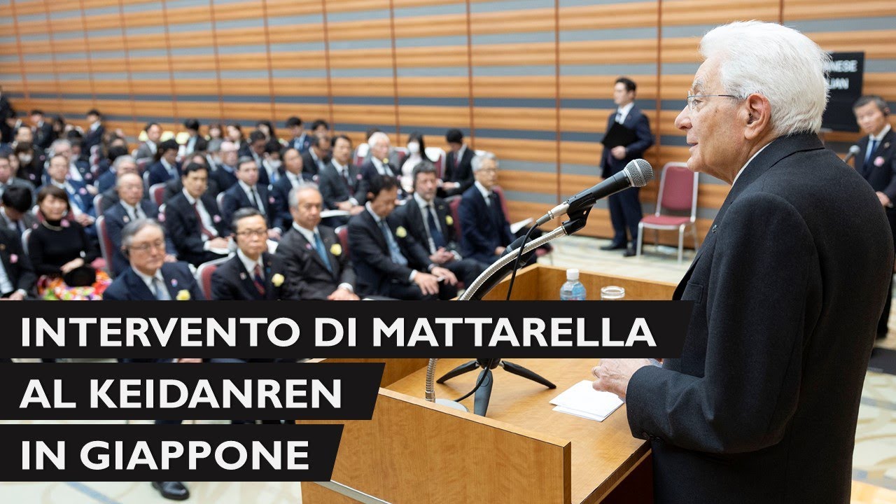 Mattarella incontra i vertici del Keidanren ed esponenti dell’imprenditoria giapponese e italiana