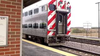 METRA Train in La Fox on 420 2016-part 2