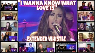 "I WANNA KNOW WHAT LOVE IS" REACTORS REACTION COMPILATION/MORISSETTE AMON