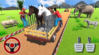 Wild Animal Transport Truck Simulator | Realistic Jungle Game! screenshot 3