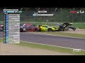 Four-car accident in Imola 06.07.2025 - ELMS