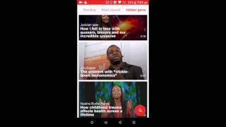Fill your spare time with useful professional videos   TED Talks app review screenshot 3