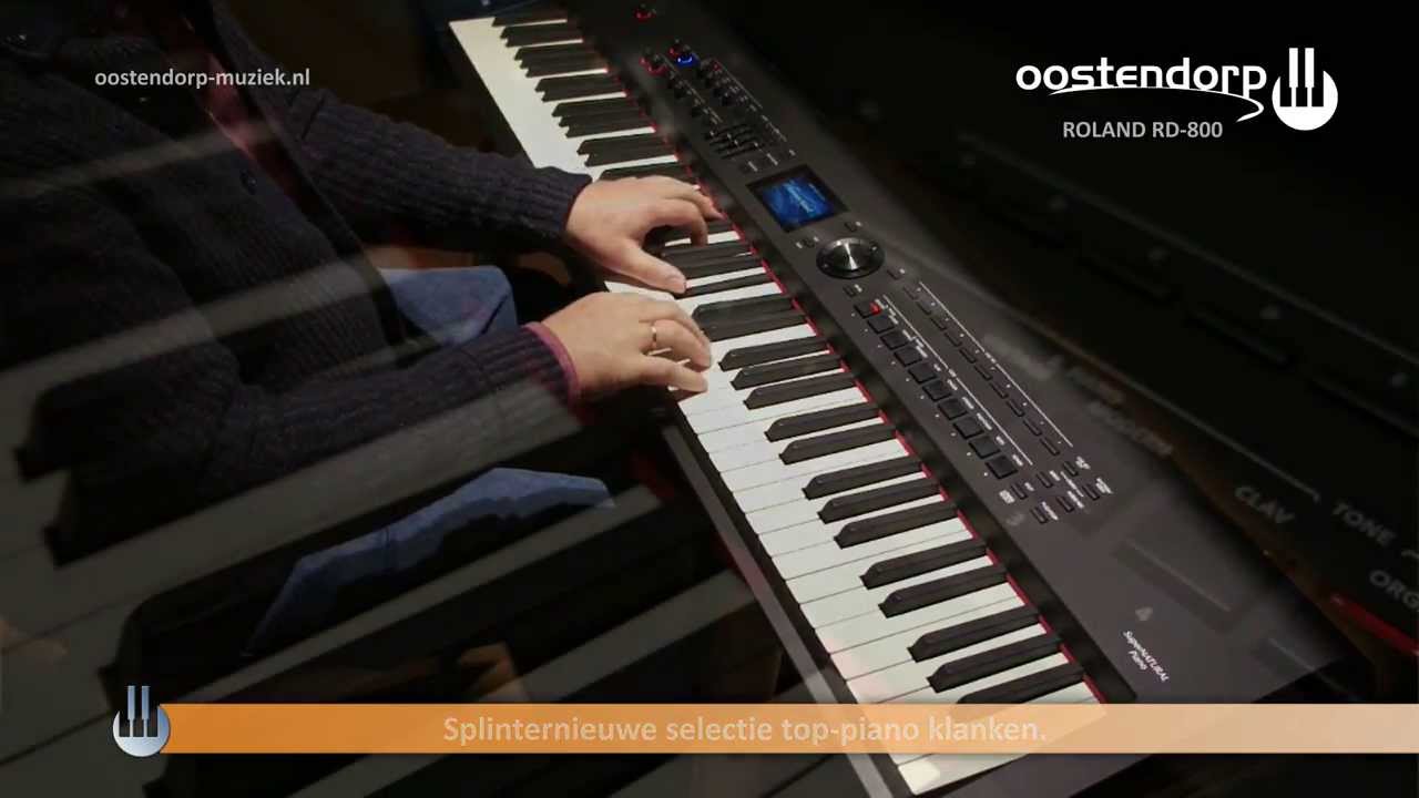 Roland Rd 800 Sound Demo Digital Piano Youtube