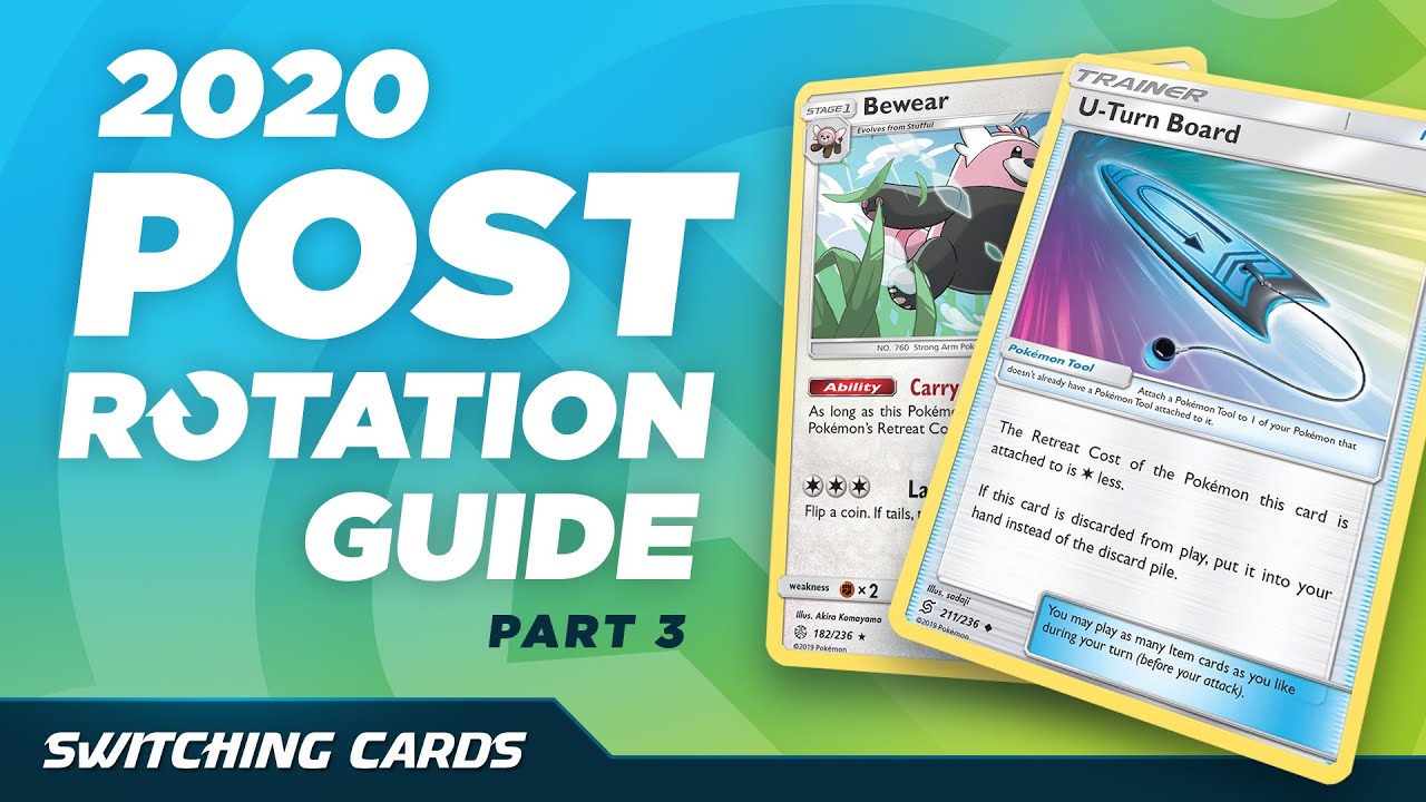 Credential Samlet Også What Survives the 2020-2021 Rotation? Switching Cards (Pokemon TCG) -  YouTube