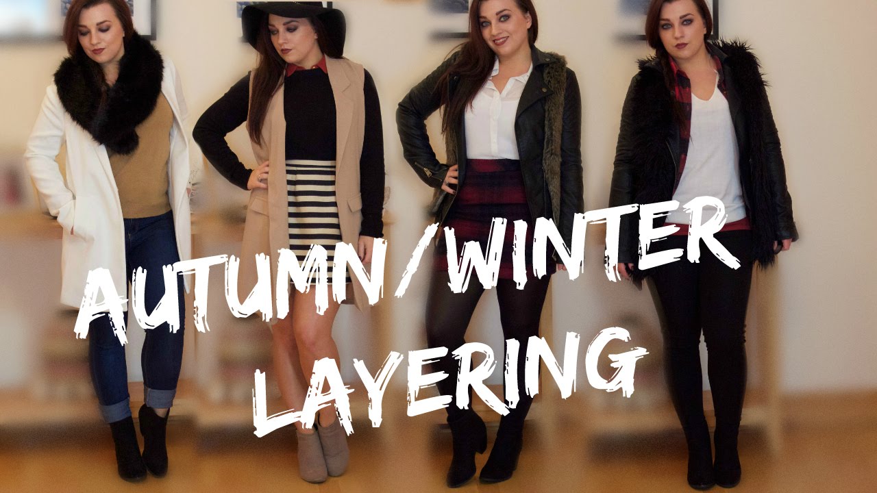 layering clothes for autumn