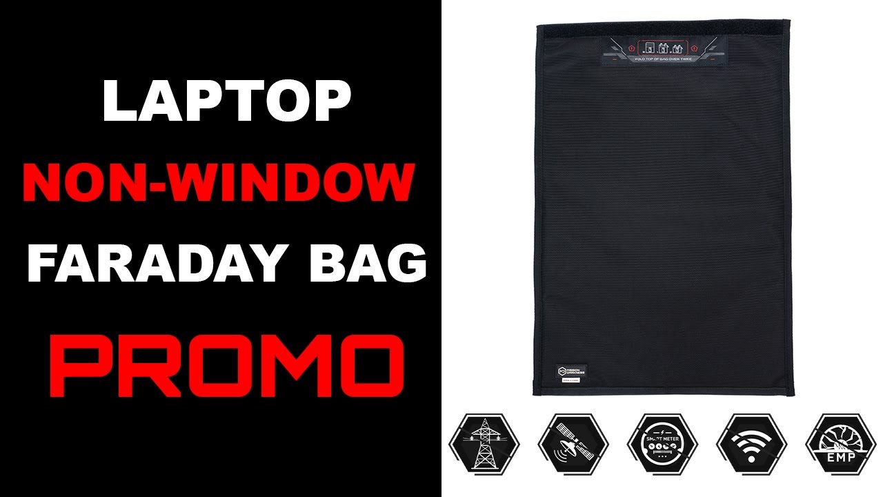 Bolsa Faraday sin ventana de Mission Darkness para teléfonos