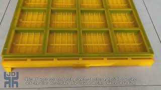 Polyurethane Modular Screen Mesh Panels for Quarry and Aggregate Plants
