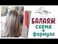 🔥 Коррекция  балаяжа + формула  тонирования без желтизны.