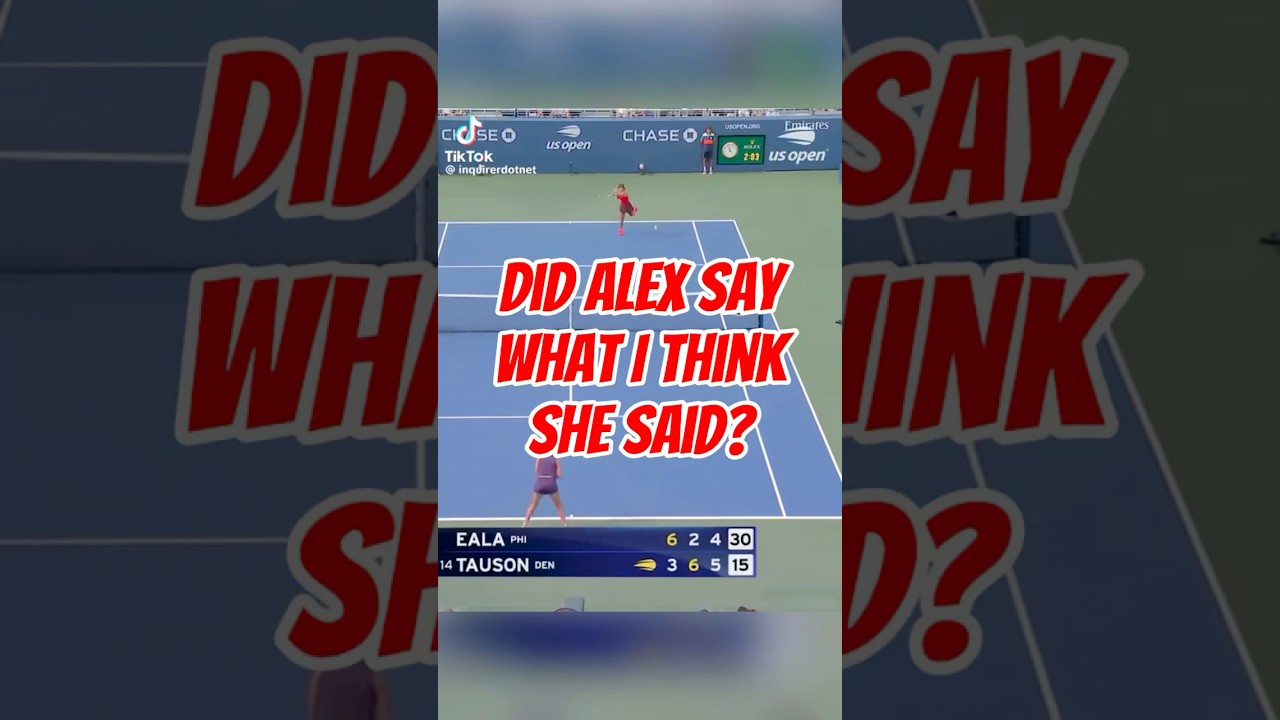 Watch Did Alex curse in Filipino?!😬 #filipino #alexeala #tennis #champion #pinoy #viral #breakingnews on YouTube Watch Did Alex curse in Filipino?!😬 #filipino #alexeala #tennis #champion #pinoy #viral #breakingnews on YouTube