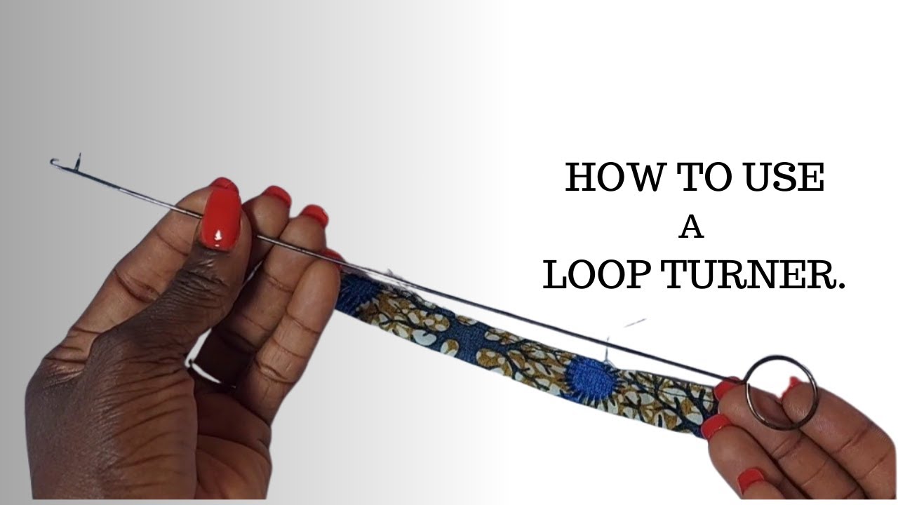HOW TO USE A LOOP TURNER #diy #crafts #sewing #loopturner # ...