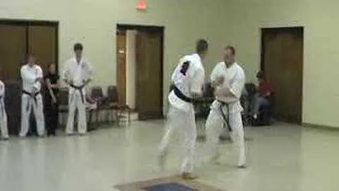 Matt Mangham and Bo Miller knockout karate