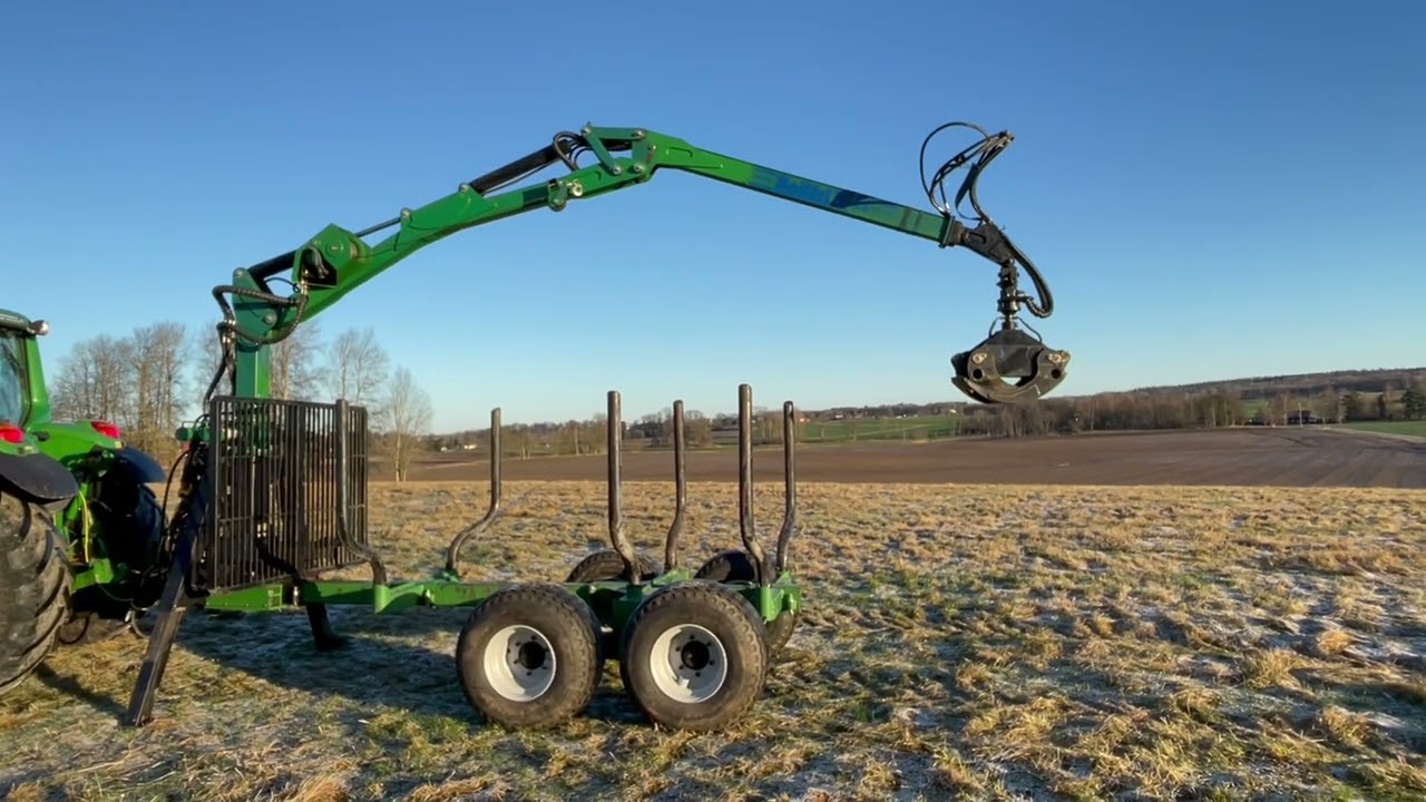 Skogsvagn Radiostyrd kellfri 9 ton