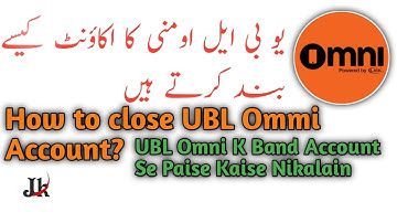 How To Close Ubl Omni Account | How To Withdraw Money From Ubl Omni Close Account