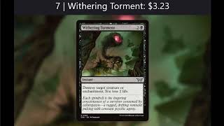 Top 10 MTG Most Expensive Standard Commons/Uncommons Top 10 MTG Most Expensive Standard Commons/Uncommons