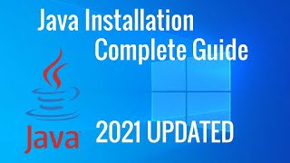 How To Install Java JDK 16 on Windows 10   Step by Step JDK Installation 2021