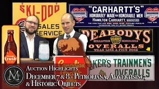 Top 5 Auction Highlights | Petroliana, Advertising & Historic Objects | Dec 7 & 8 | Miller & Miller