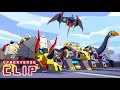 Transformers Cyberverse Season 4 | Dinobots Assemble | Transformers Official