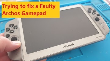 Trying to fix a faulty Archos Gamepad that will not turn on