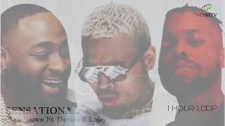 Chris Brown Ft Davido & Lojay 'Sensational' 1 Hour Loop #noiretv #chrisbrown #davido #lojay #lyrics