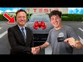 Buying a tesla on elons birt.ay