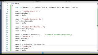 Overloading Mathmatical Operators