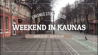 a weekend in kaunas // solo trip ERASMUS STUDENT VLOG