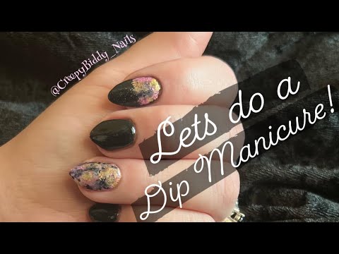 “Nova” & “Resilient Mama”, dip powder mani @ home. - YouTube