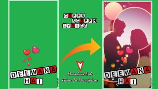 how to make status video using green screen love song lyrics | status video editing ideas | sk arts screenshot 3