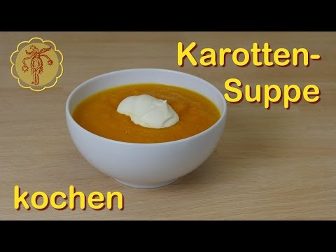 Video: Wie Man Karotten-Minz-Suppe Macht