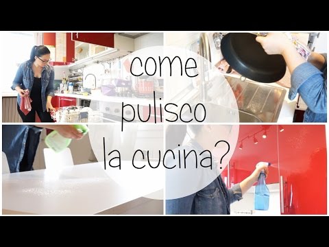 PULIZIE FACILI #4 | Come pulisco la cucina?