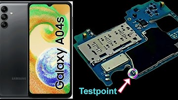 Samsung A04s A047F Testpoint Factory reset & Frp with Chimera