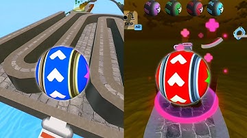 🛑♠️Rolling Ball Sky Adventure Vs Reversed Gameplay SpeedRun Walk-through Level 81