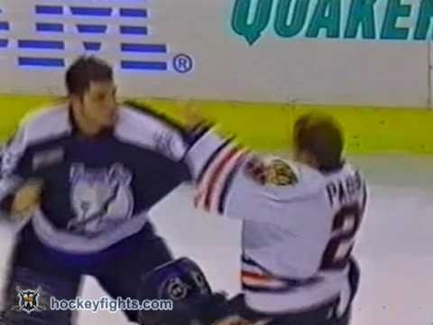 Dan Cloutier vs Steve Passmore Mar 3, 2000 - Highl...