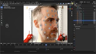 3D Mask Workflow | Face Marker Removal in Blender