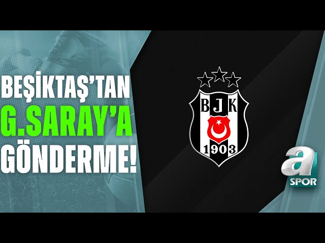 Beşiktaş'tan Galatasaray'a Gönderme: Yanlış Kararlarla Lider Olan