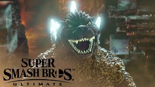 Super Smash Bros. Ultimate - Godzilla Reveal Trailer (FAN MADE concept trailer) Resimi
