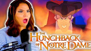 ACTRESS REACTS to THE HUNCHBACK OF NOTRE DAME (1996) FIRST TIME WATCHING *DARKEST ANIMATED MOVIE!*