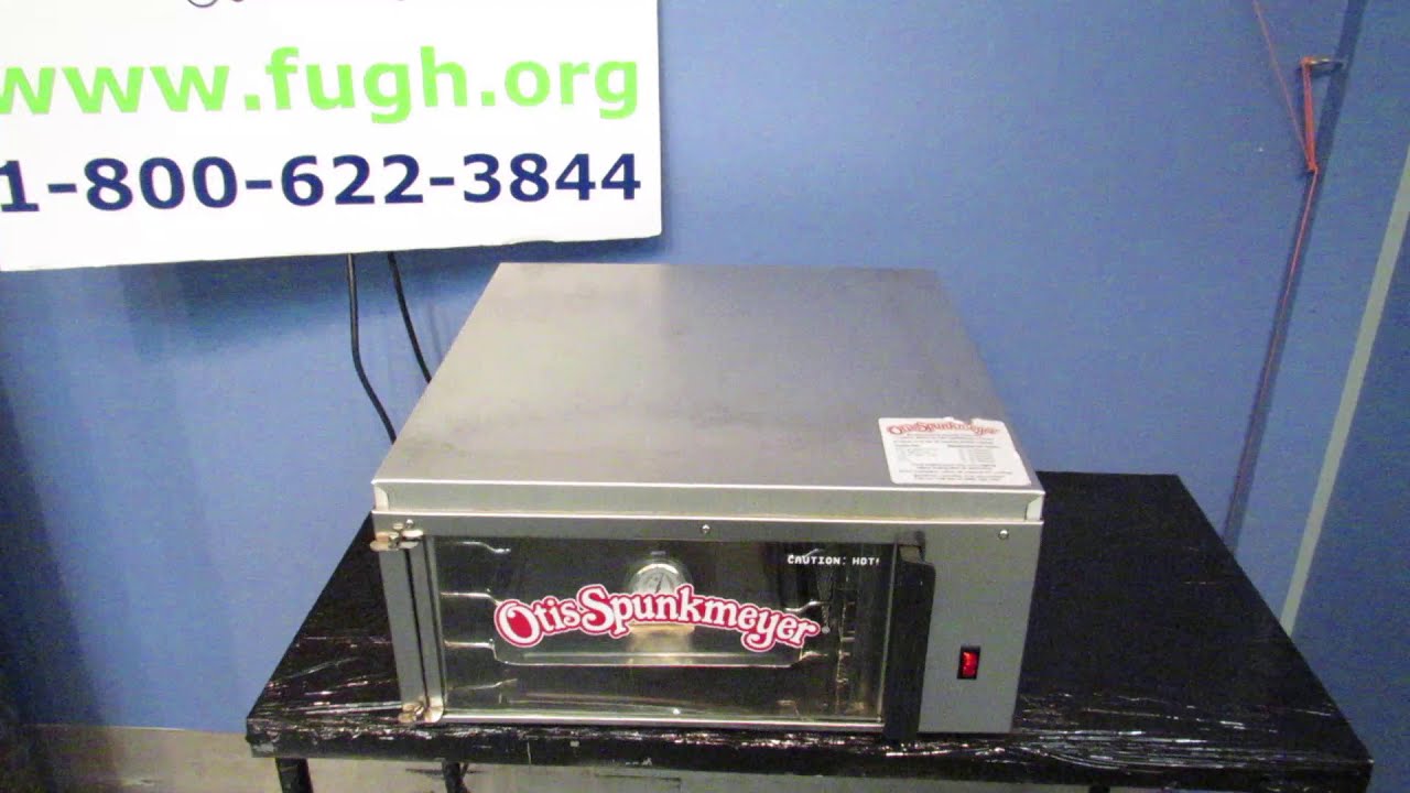Otis Spunkmeyer OS1 Commercial Convection Oven YouTube