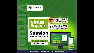 Full Virtual Support Session for SPA on OGSERA Update