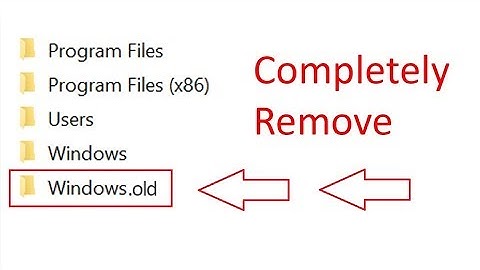 How to delete Windows.old folder after upgrading Windows 10