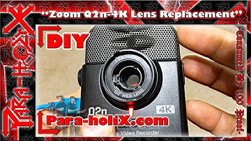 Para-holiX: [DIY] -"Zoom Q2n-4K Lens Replacement"